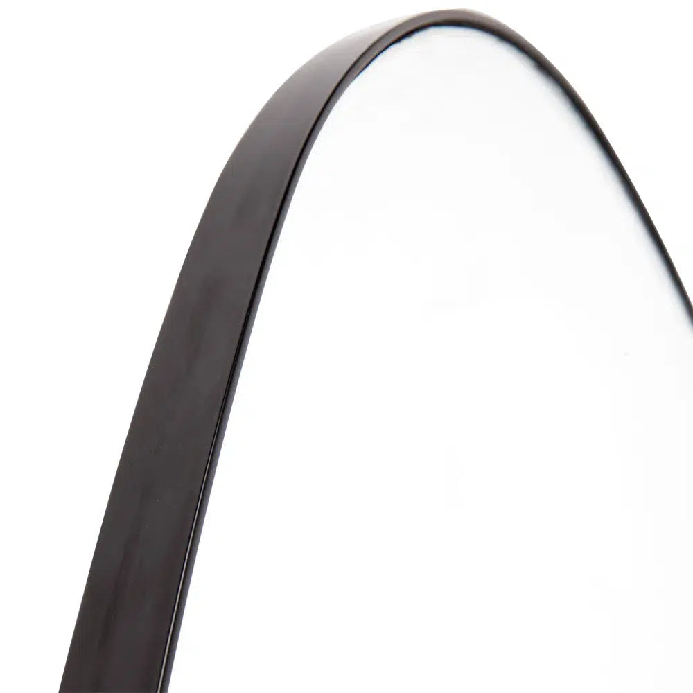 Pollock Wall Mirror - Black