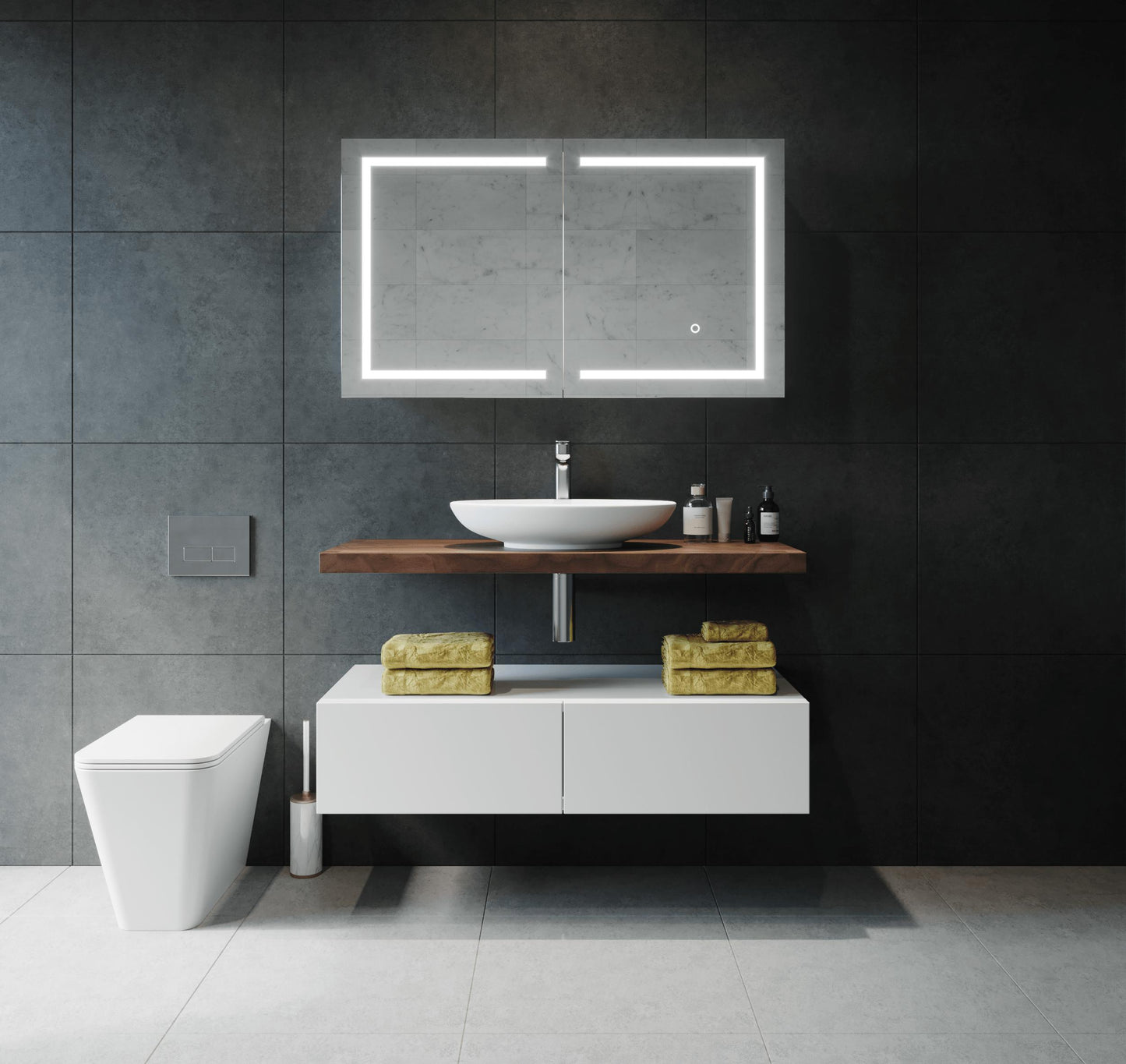 Remer Vera LED Shaving Cabinet