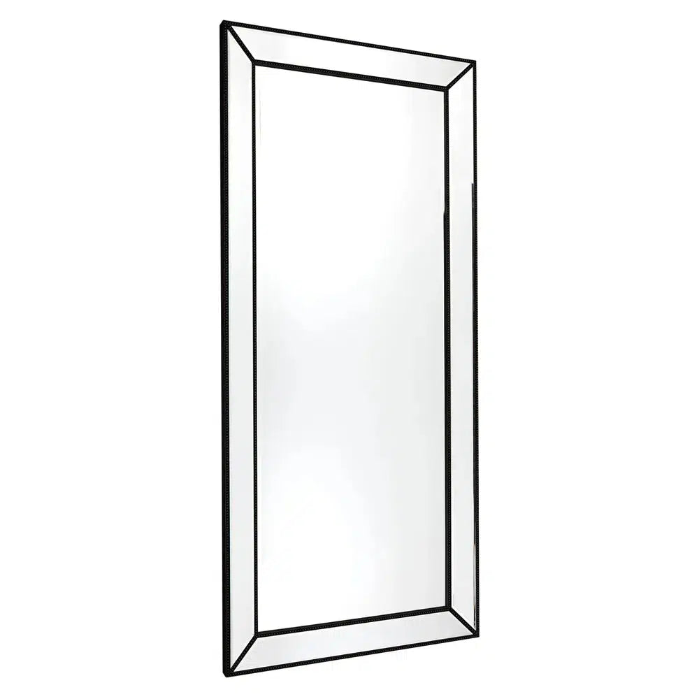 Zeta Floor Mirror - Black