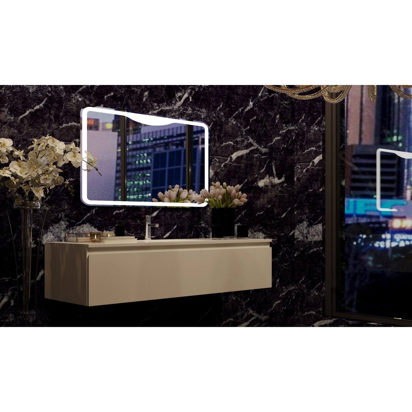 Belbagno Felix Backlit Bathroom Mirror