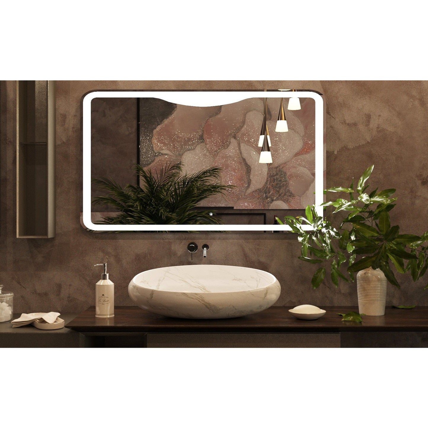 Belbagno Felix Backlit Bathroom Mirror