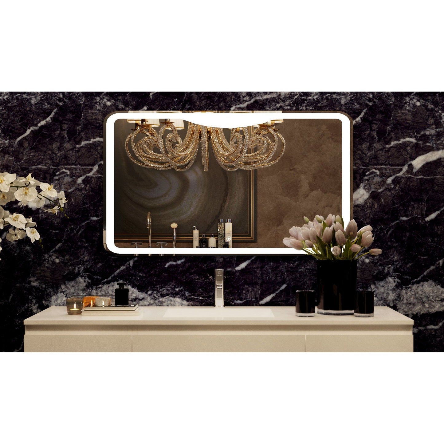 Belbagno Felix Backlit Bathroom Mirror
