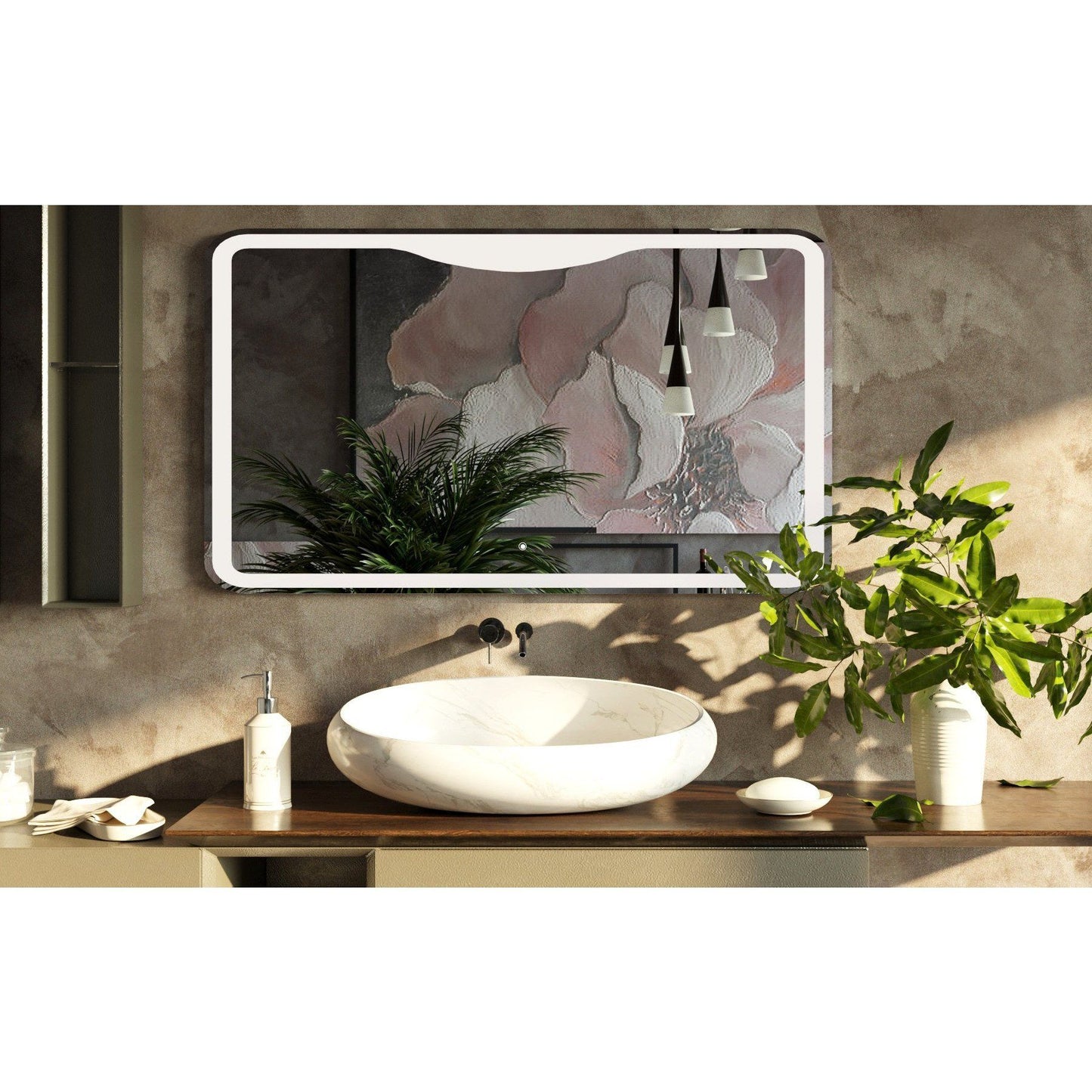 Belbagno Felix Backlit Bathroom Mirror