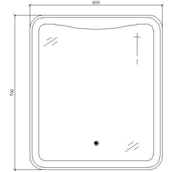 Belbagno Phyllis Backlit Bathroom Mirror
