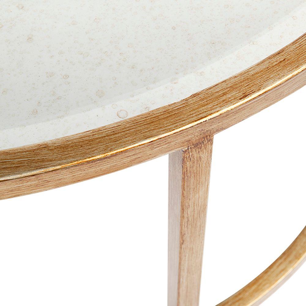 Serene Nesting Coffee Tables - Antique Gold