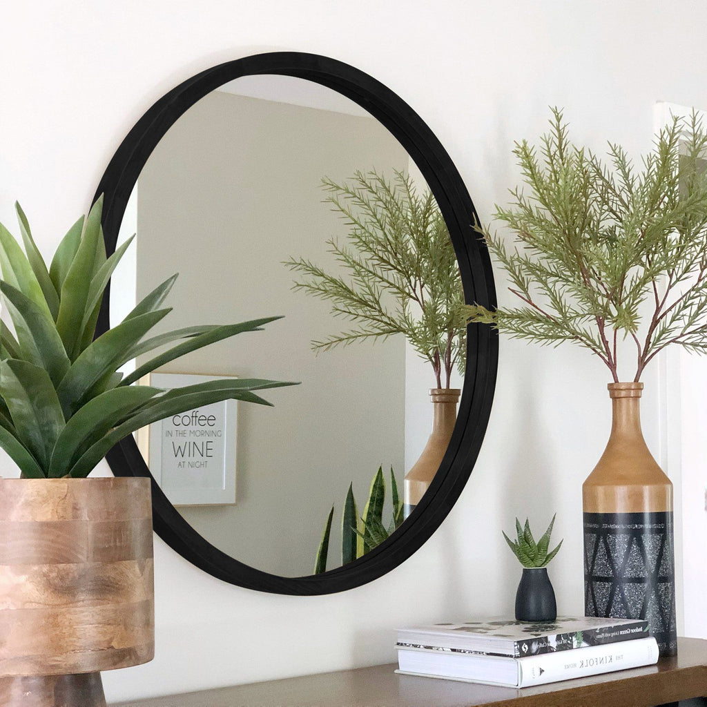 Zenoni Black Wall Mirror