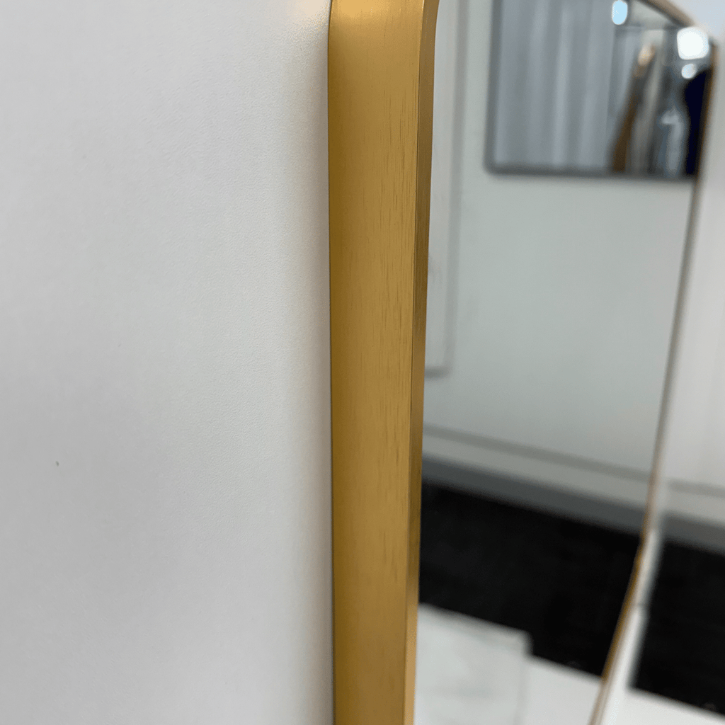 Aurelia Gold Framed Edge Wall Mirror