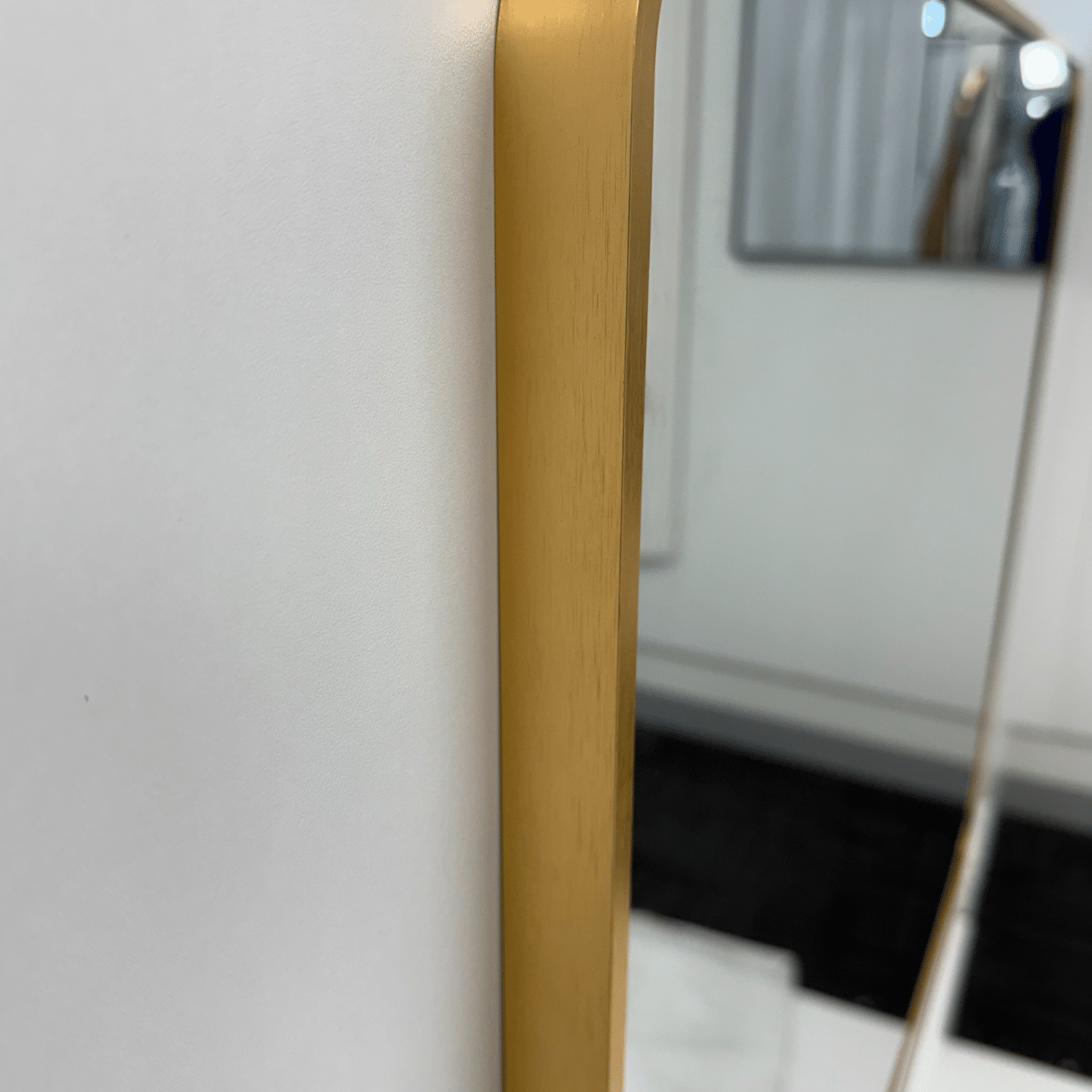 Aurelia Gold Framed Edge Wall Mirror