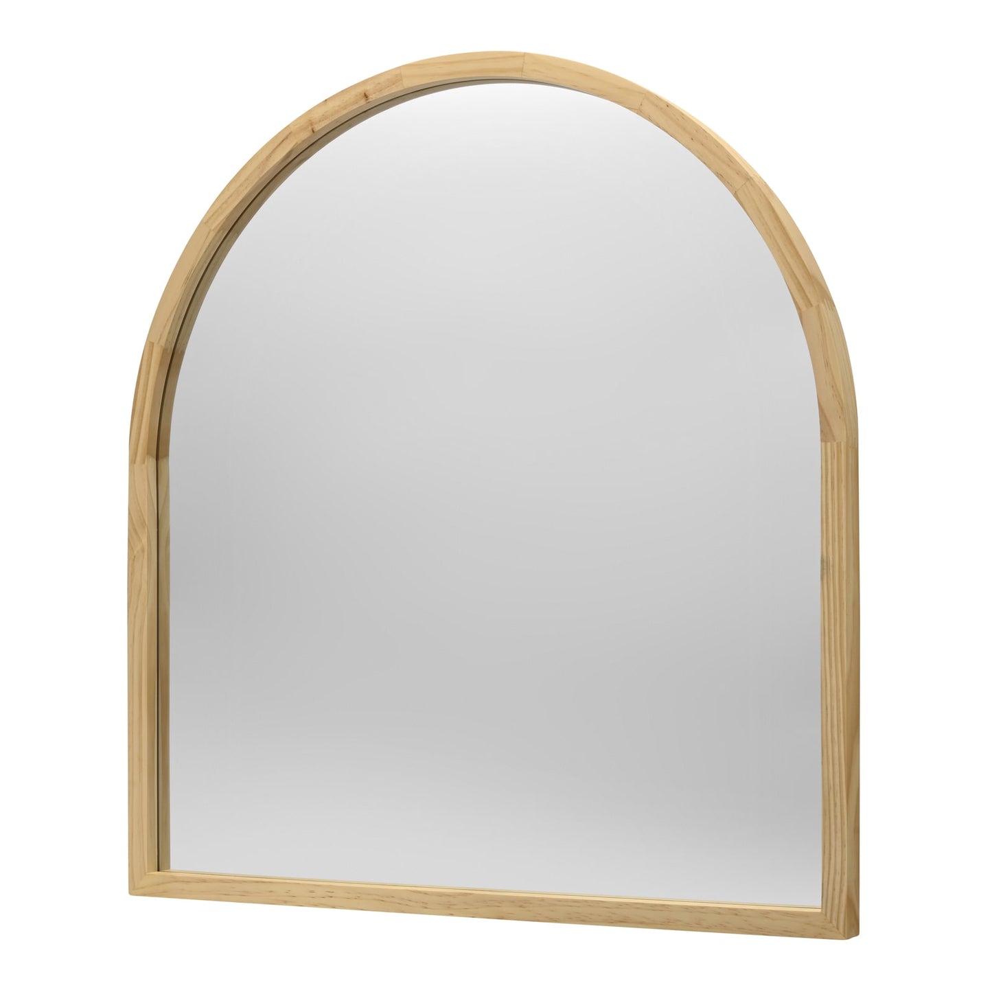 Zenoni Arch Light Wood Mirror