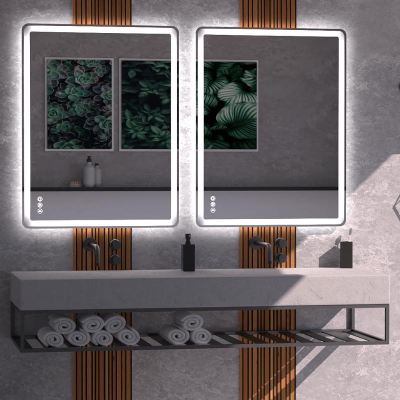 Lume Rectangle LED Bathroom Mirror