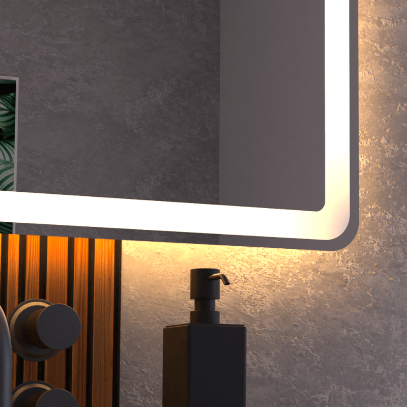 Lume Rectangle LED Bathroom Mirror