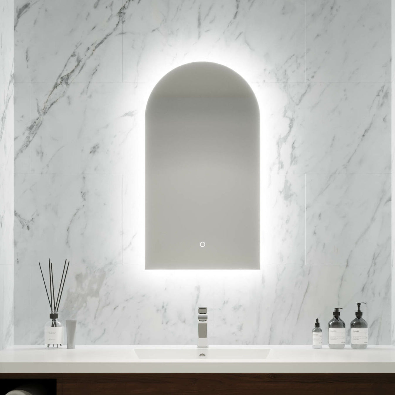 Remer ASeries Arch LED Mirror Mirrors Direct