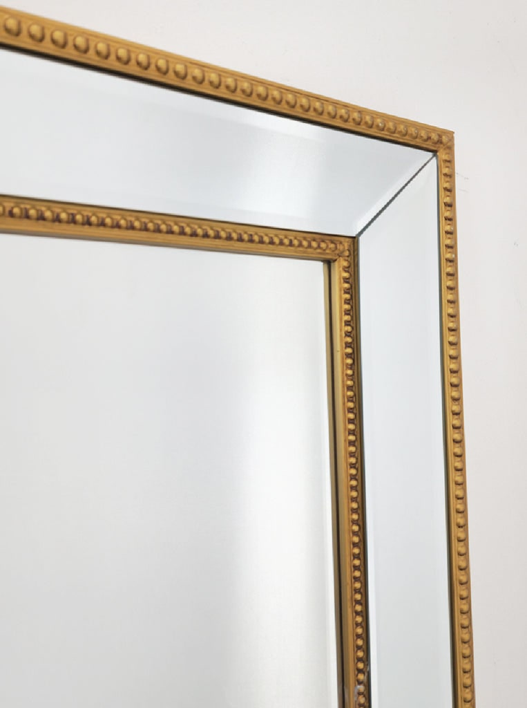 Arlette Gold Full Length Mirror with Stand