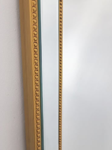 Arlette Gold Full Length Mirror with Stand