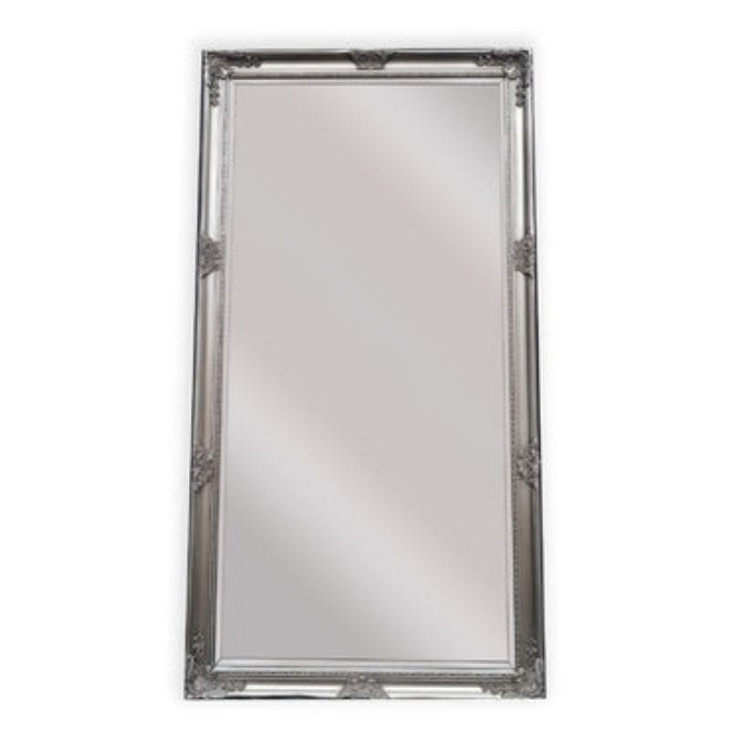 Armel Large Antique Silver Full Length Mirror