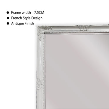 Armel Large White Full Length Mirror