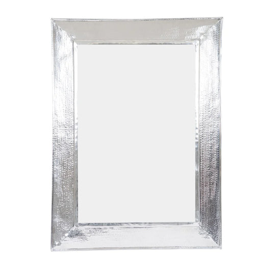 Rectangular Silver Wall Mirror