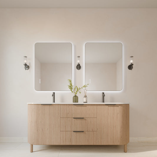 Asta Rectangle Framed LED Bathroom Mirror