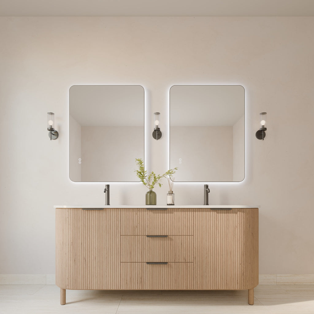 Asta Rectangle Framed LED Bathroom Mirror