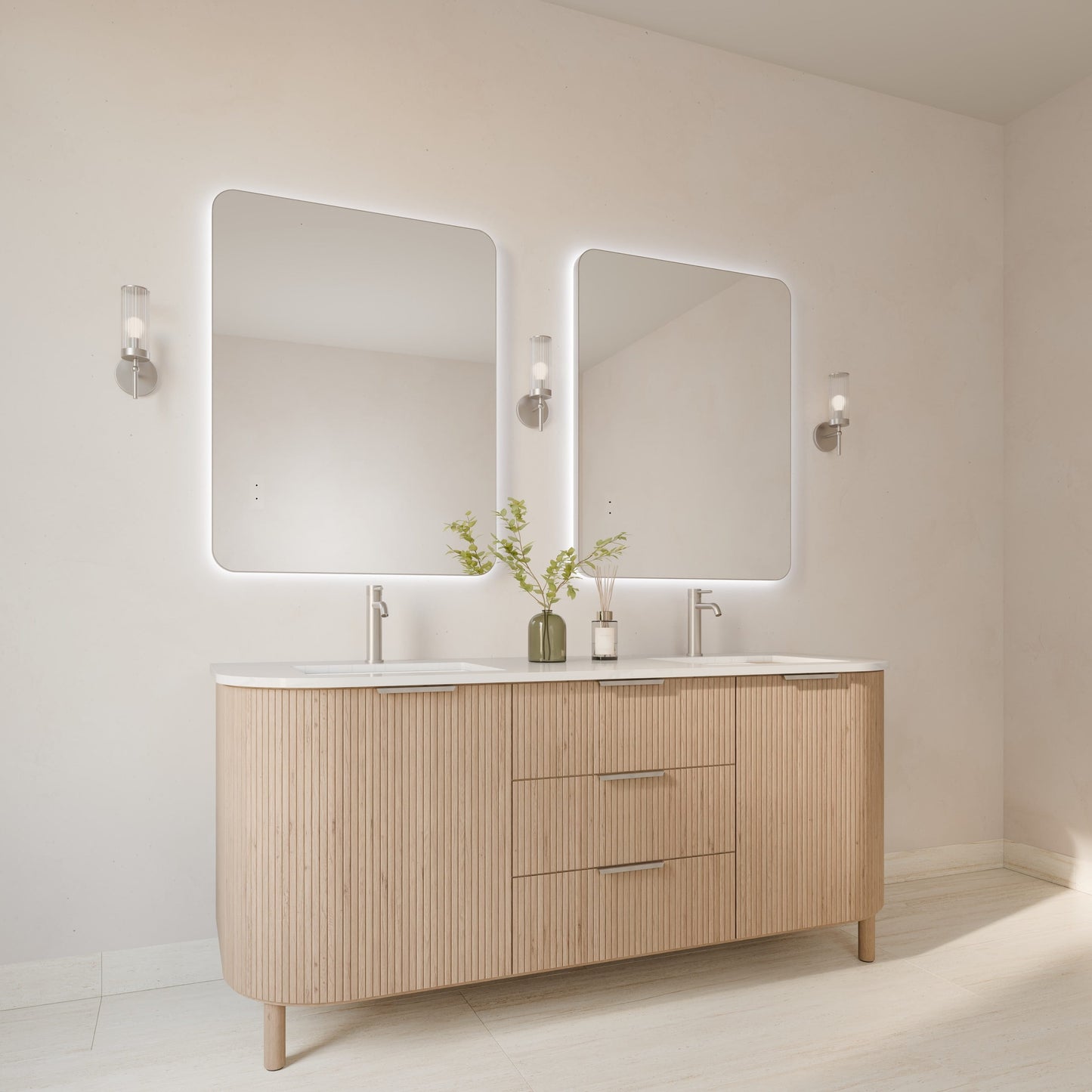 Asta Rectangle Framed LED Bathroom Mirror