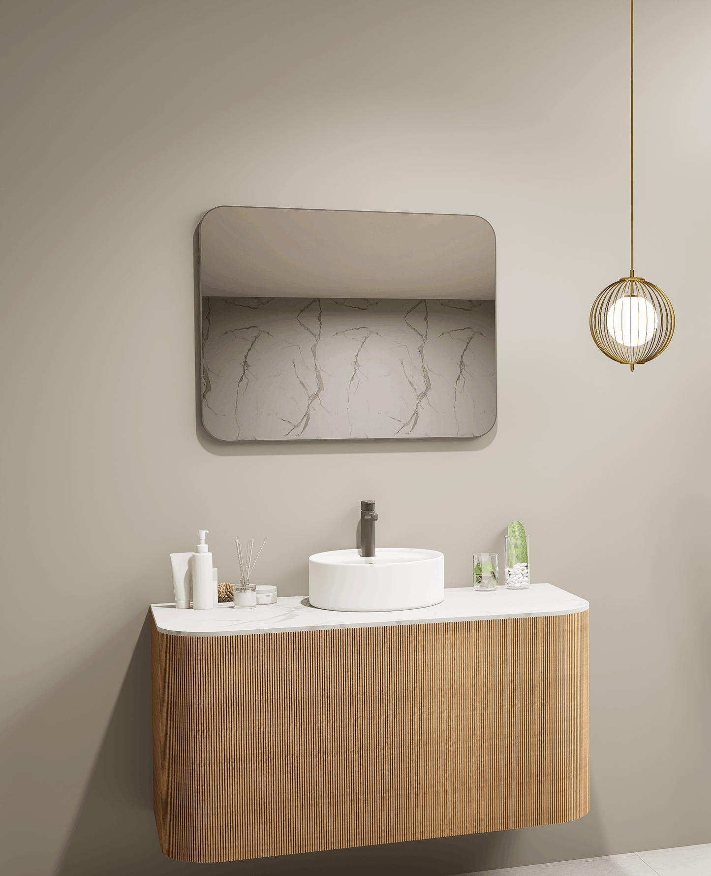 Asta Rectangle Framed Mirror