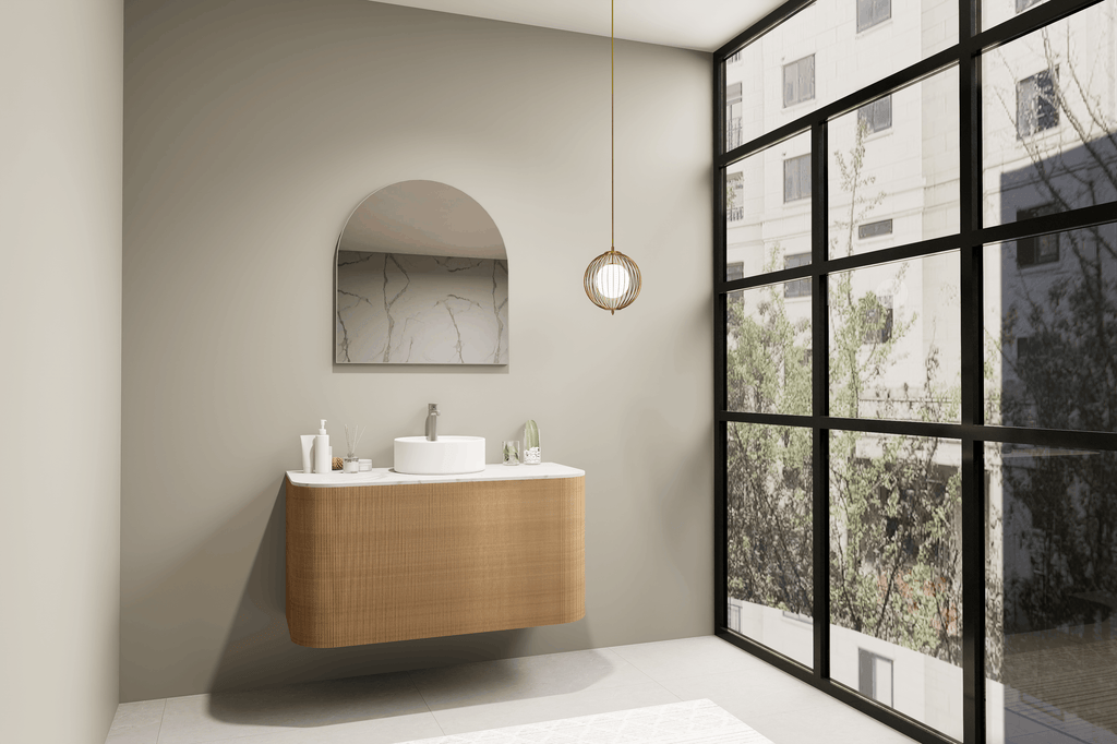 Aura Arched Framed Mirror