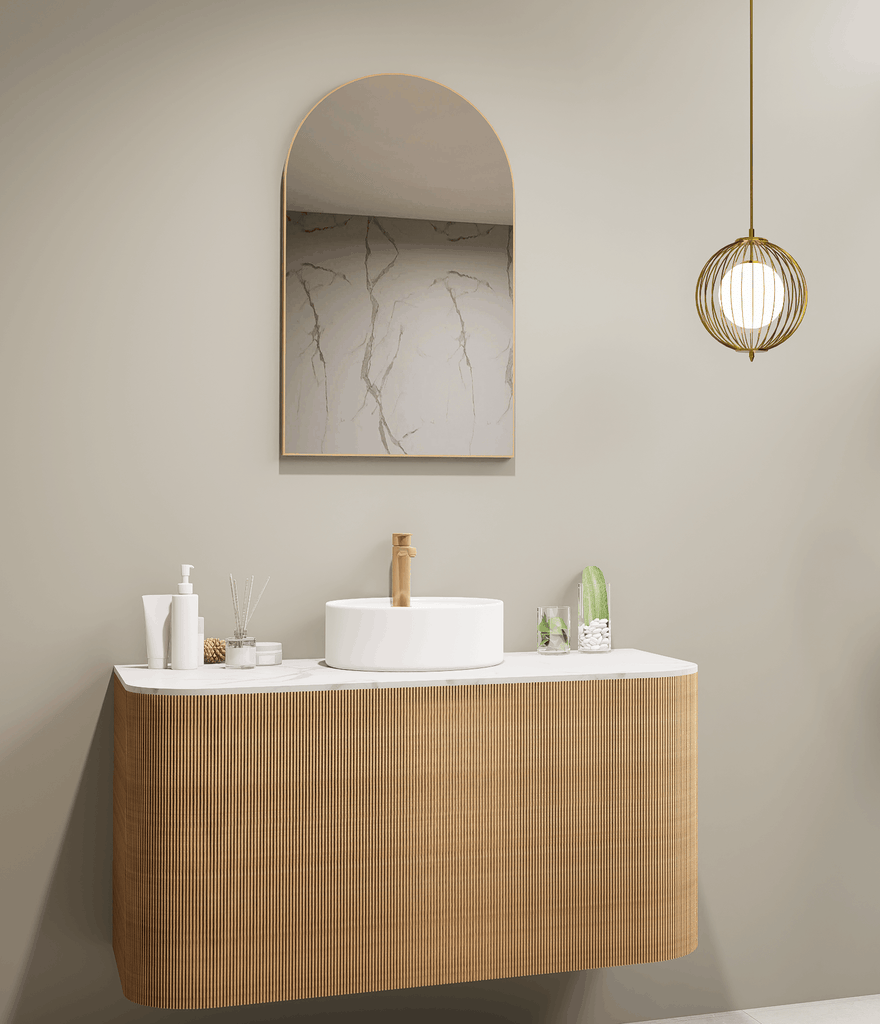 Aura Arched Framed Mirror