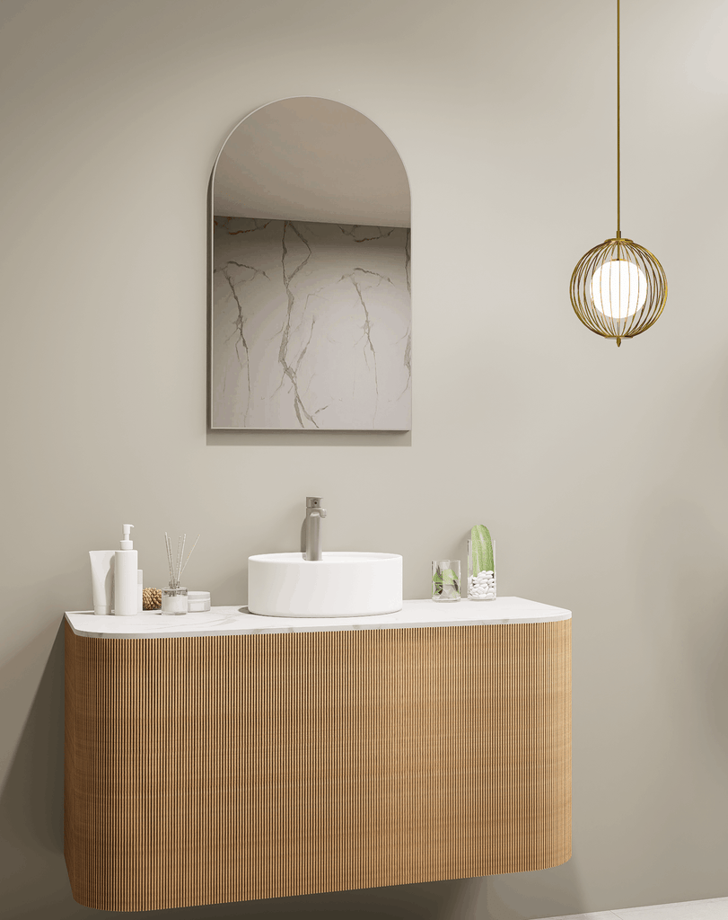 Aura Arched Framed Mirror