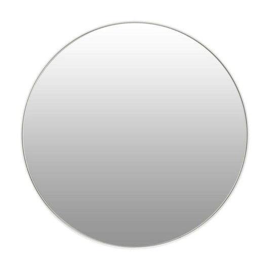 Barcelona White Round Bathroom Mirror