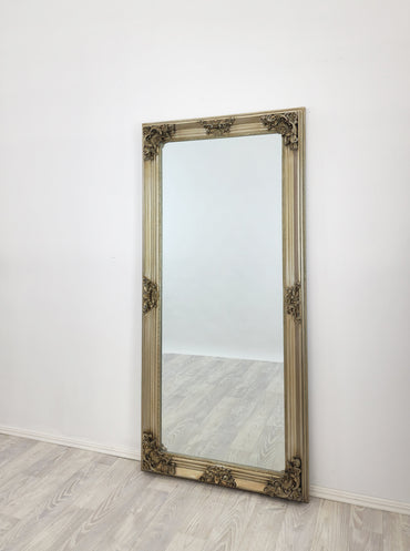 Bellise Ornate Champagne Full Length Mirror