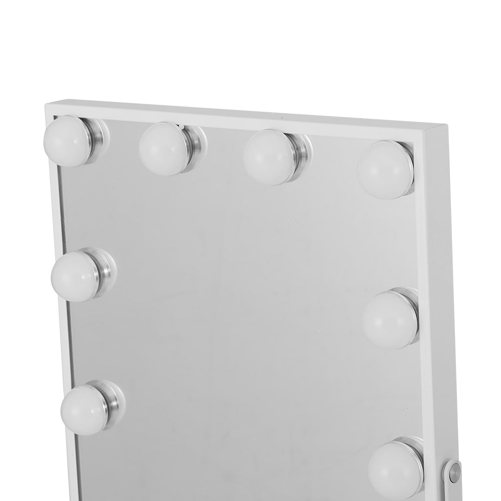 Bluetooth Hollywood LED Tabletop Makeup Mirror