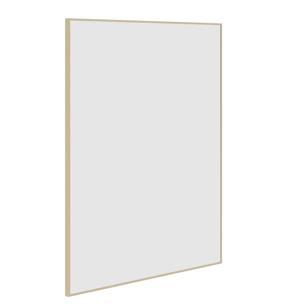 Carson Rectangle Gold Framed Mirror