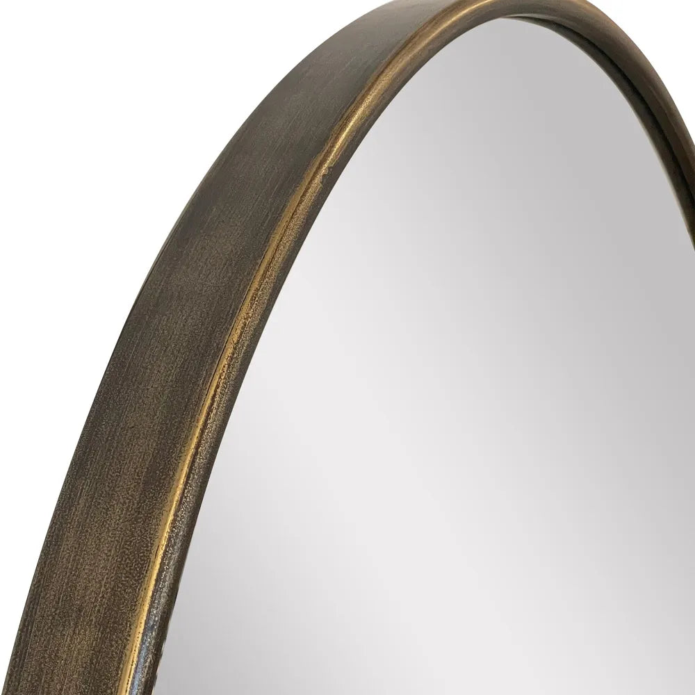 Callia Brass Arched Mirror