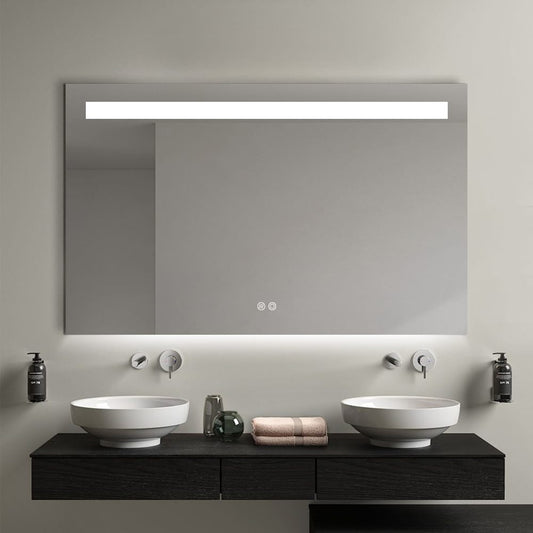 Callum Frontlit Rectangular LED Mirror