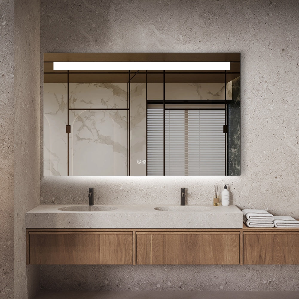 Callum Frontlit Rectangular LED Mirror
