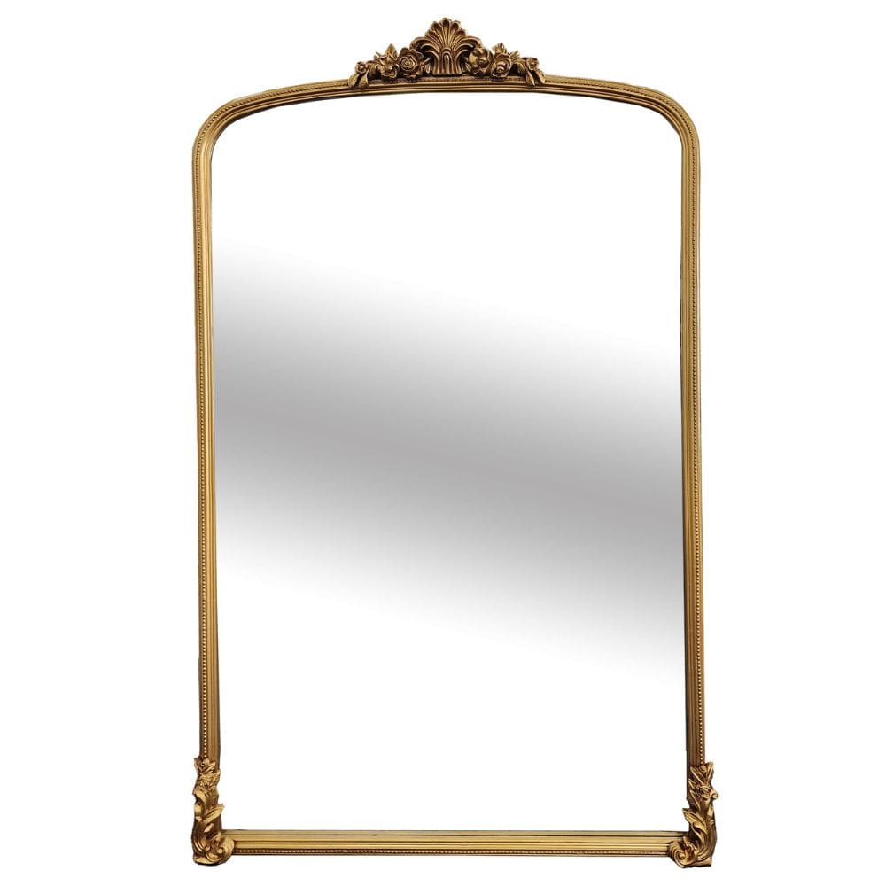 Candace Large Gold Arch Full Length Mirror