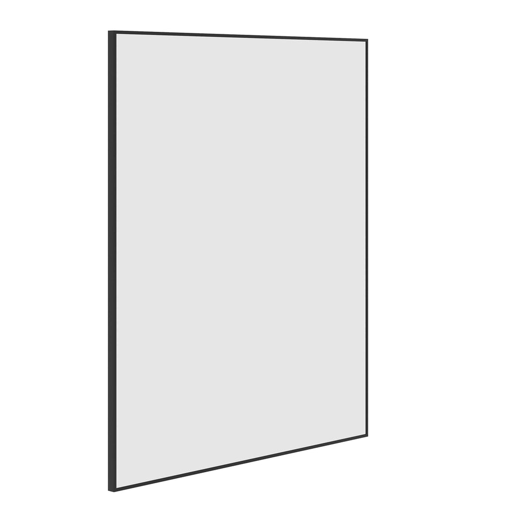 Carson Rectangle Black Framed Mirror