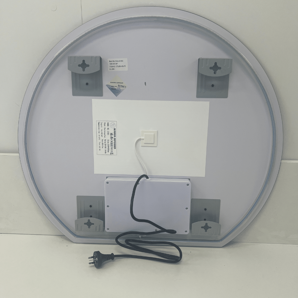 Cassandra Backlit Moon Wall LED Mirror