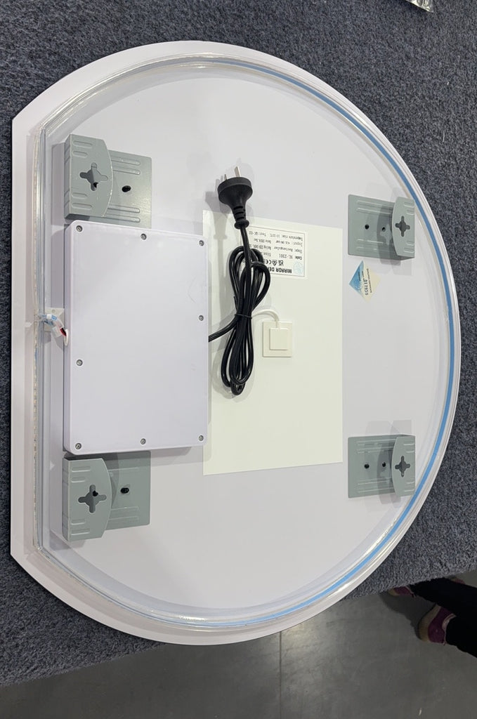 Cassandra Backlit Moon Wall LED Mirror
