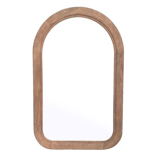 Zulfa Champagne Wood Mirror