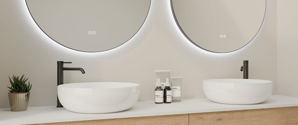 Circo Round Framed LED Bathroom Mirror