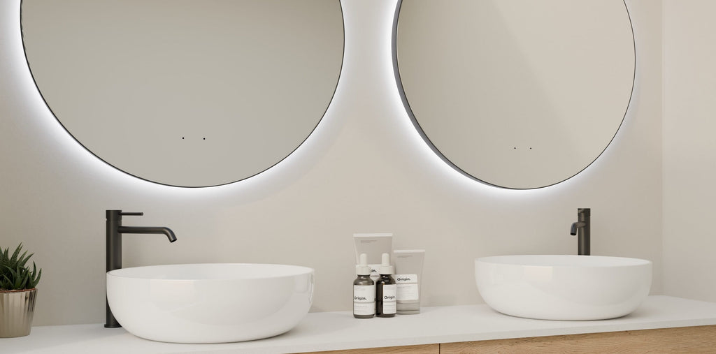 Circo Round Framed LED Bathroom Mirror