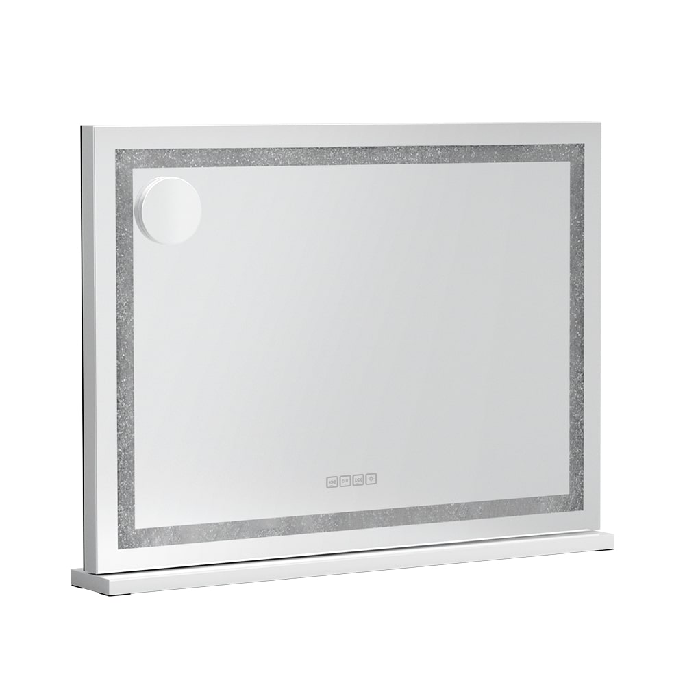 Crystal Edge Bluetooth LED Makeup Mirror