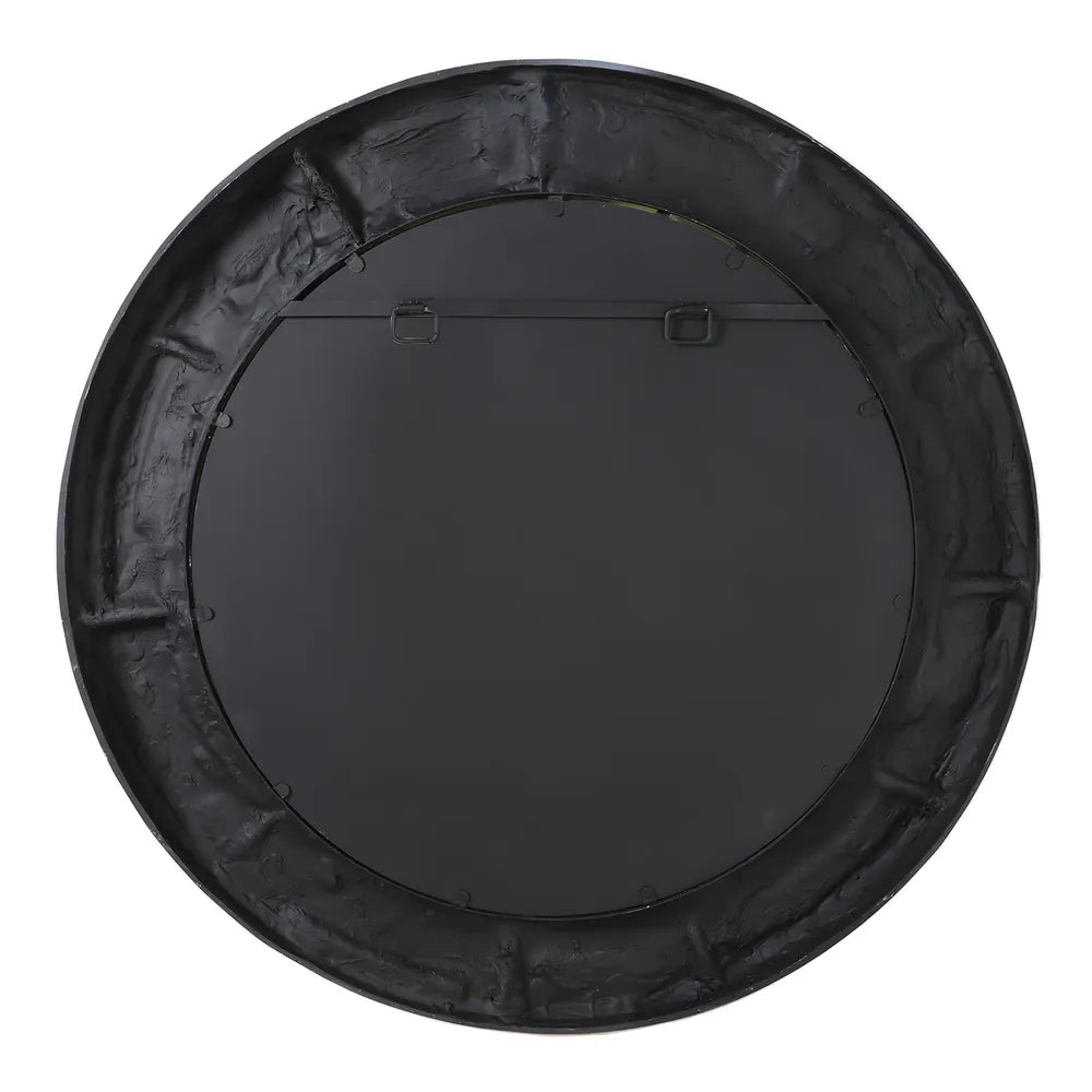 Dunbar Wall Mirror - Round Black