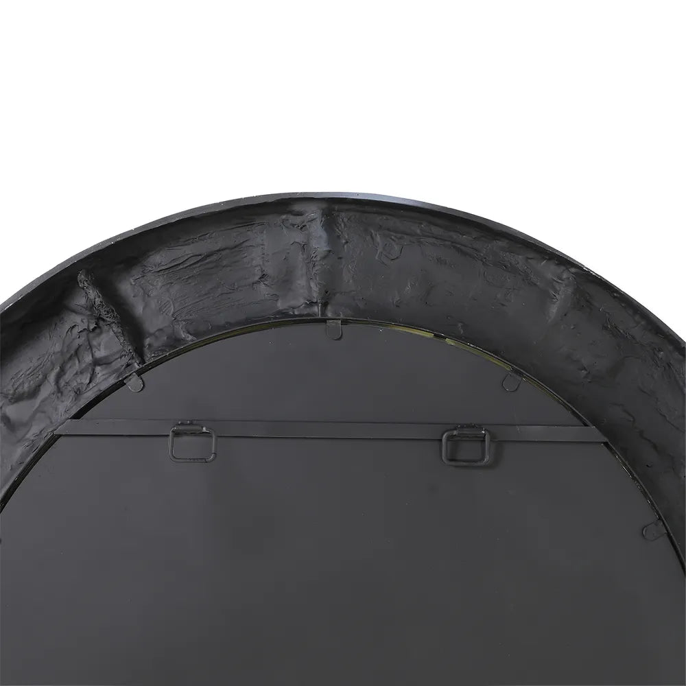 Dunbar Wall Mirror - Round Black