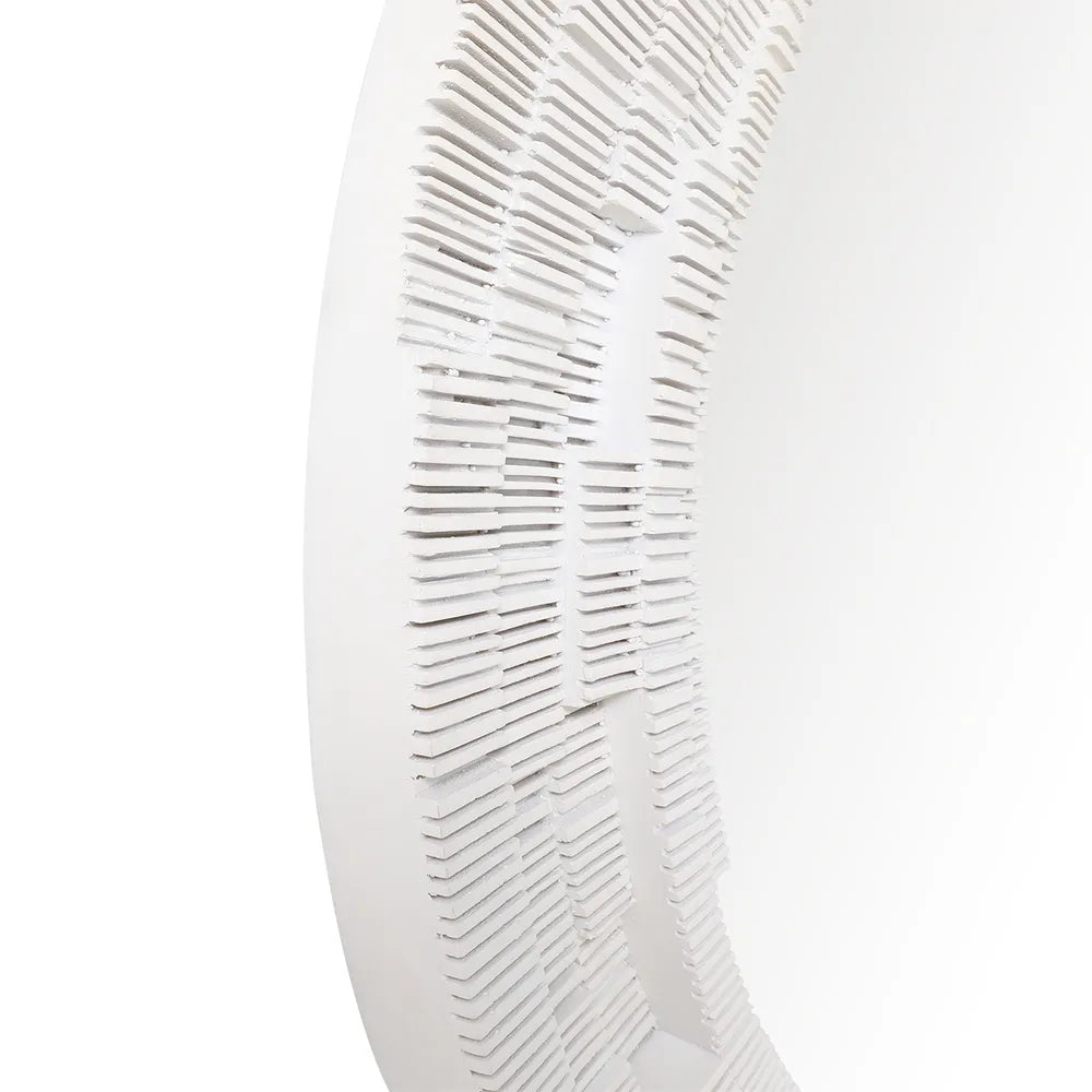 Dunbar Wall Mirror - Round White