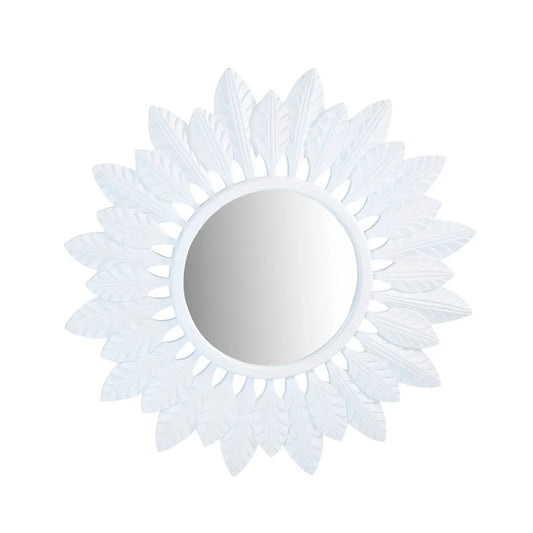 Elvira White Sun Mirror