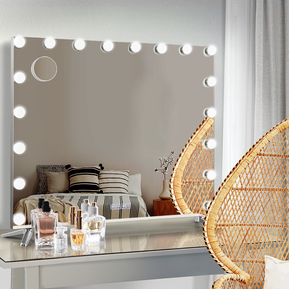 Embellir Bluetooth Hollywood Mirror 18 Bulbs 80x65cm