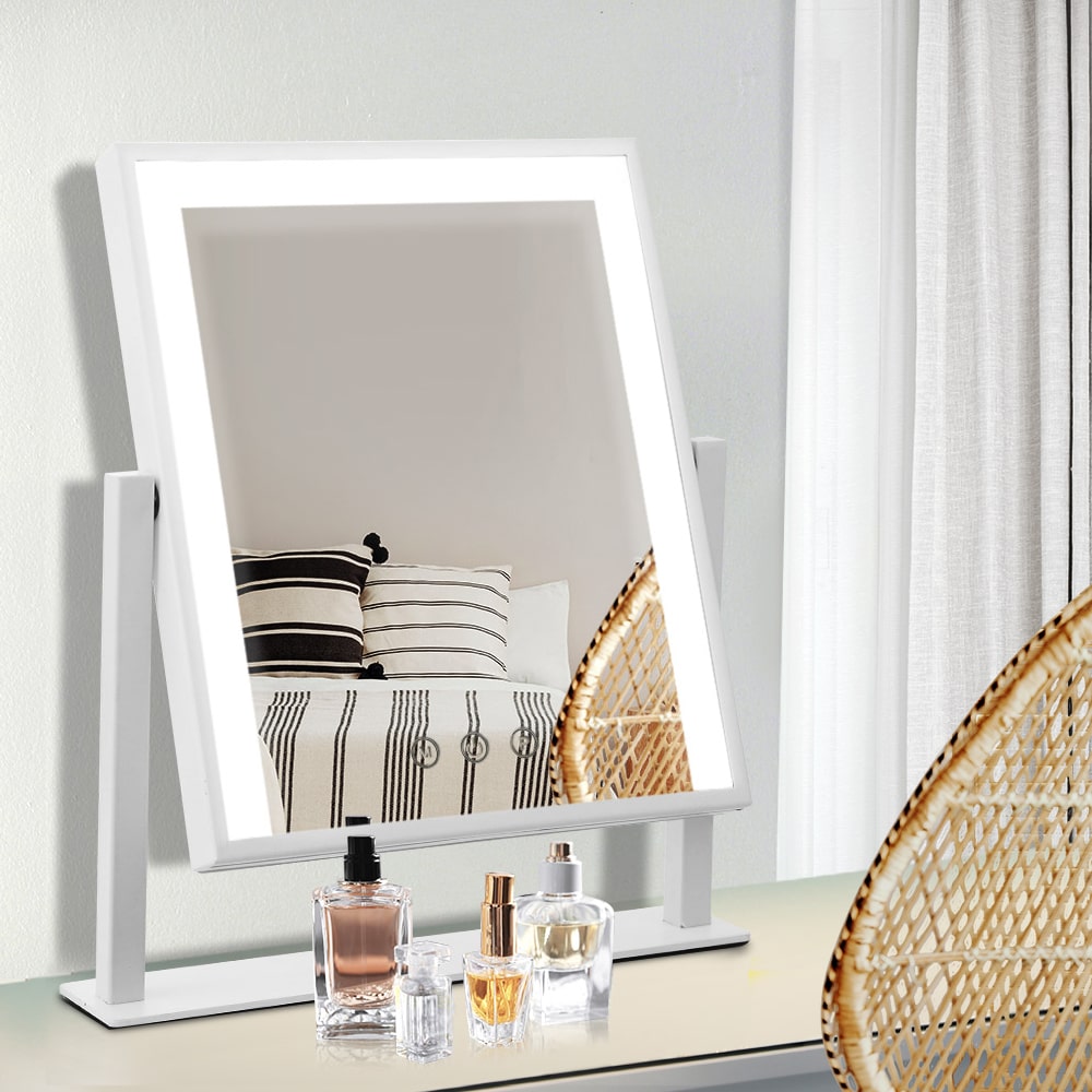 Embellir LED Makeup Mirror White 25x30cm