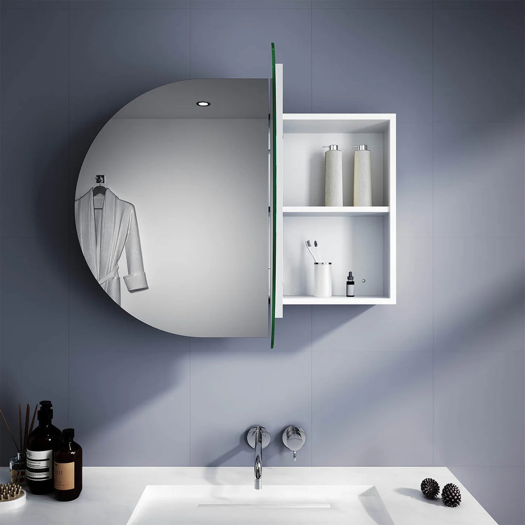 Emerson Oval Bathroom Mirror Cabinet